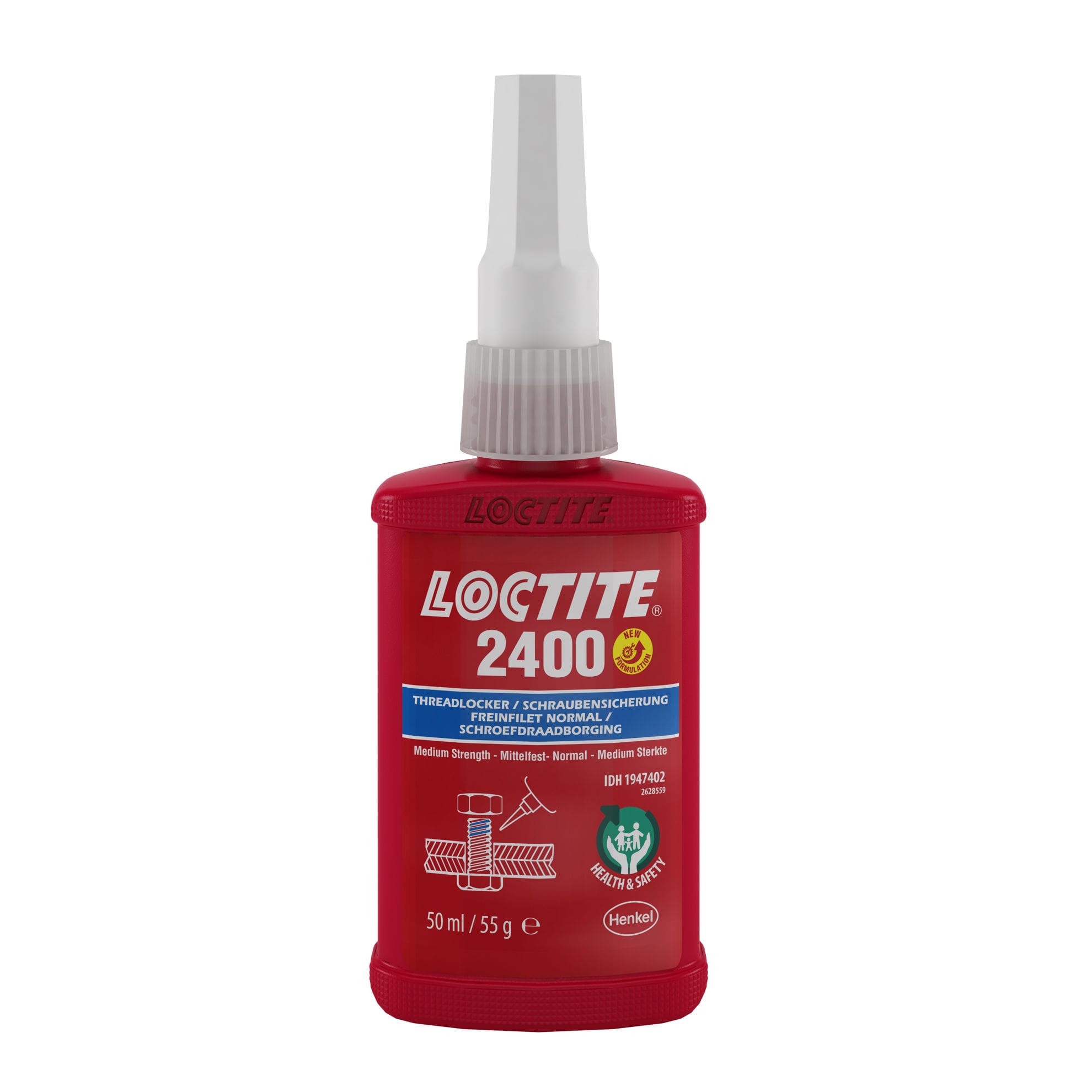 Флакон фиксатора резьбы Loctite 2400 средней прочности 50 мл