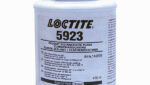 Банка Loctite 5923 с кистью — незастывающий фланцевый уплотнитель для двигателей и редукторов