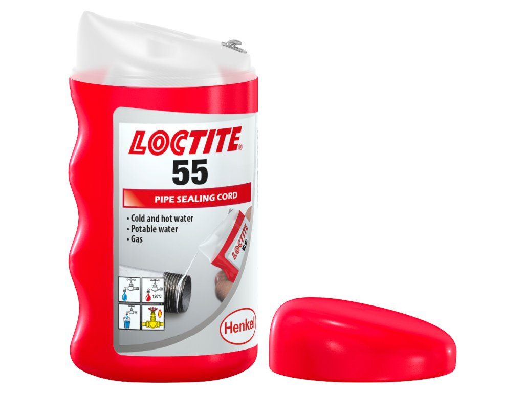 Катушка герметизирующей нити Loctite 55 160 м для трубной резьбы