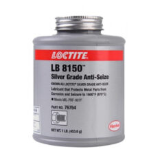 Банка алюминиевой противозадирной смазки Loctite 8150 400 г с кистью